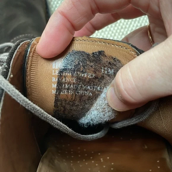 Orvis suede oxfords. Sz 11 men’s. Chocolate brown. Leather upper - Picture 8 of 8